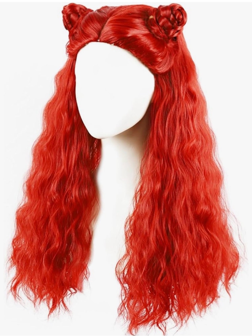 Disney Descendants Red Costume with gloves and Wig - Picture 7 of 7